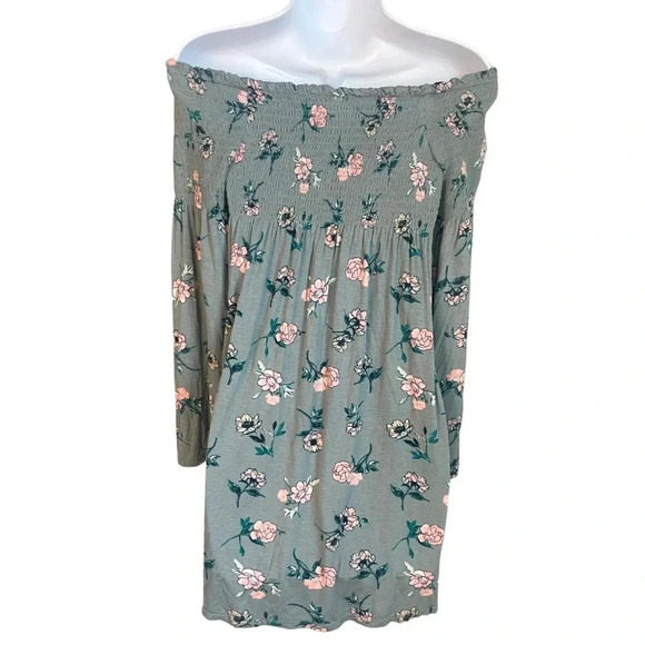 Xhilaration Floral Off-Shoulder Sun Dress XS - Brand New with Tags - Picture 4 of 7